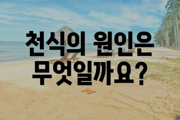 천식의 원인은 무엇일까요?